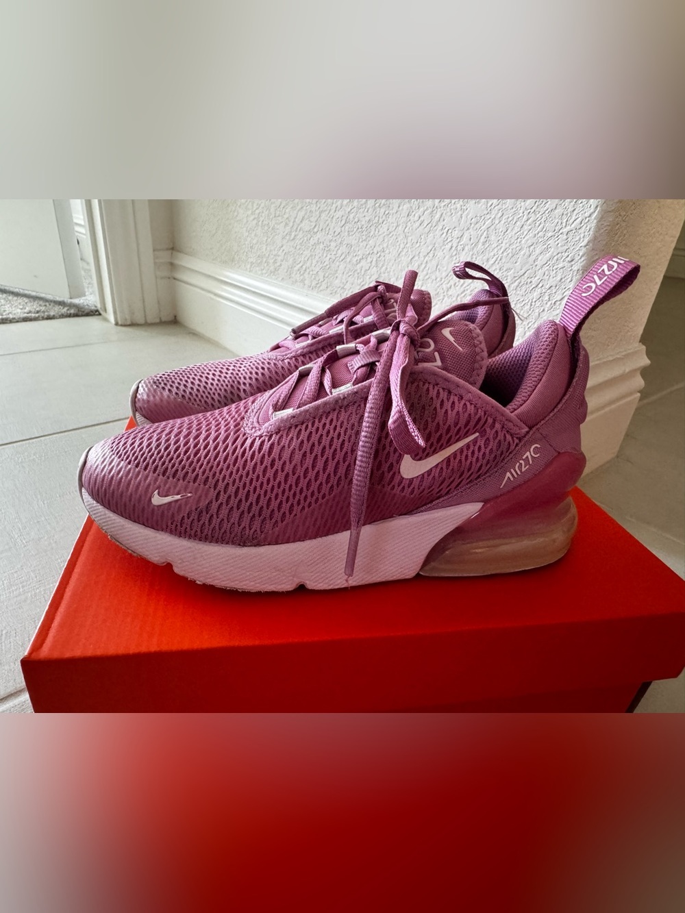 Nike Air Max 270 Women’s Sneakers – Pink/Mauve 💕👟
